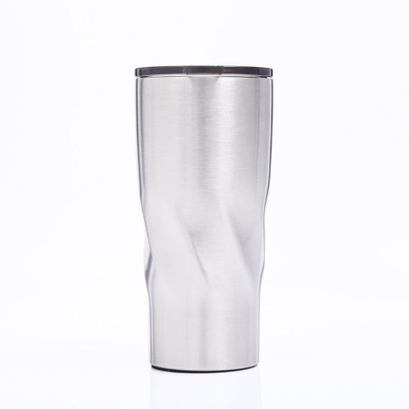 304 stainless steel fashion durable twist diamond shaped car beer cup outdoor water cup