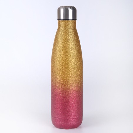 Creative gradient 304 stainless steel thermos cup Double vacuum ice paint Coke bottle outdoor portable car cup