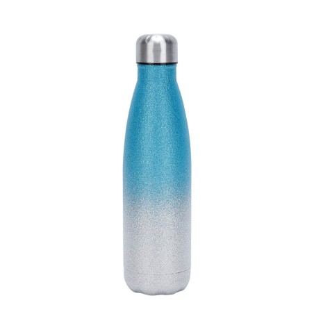 New gradient Coke bottle 304 stainless steel vacuum thermos cup outdoor portable sports kettle