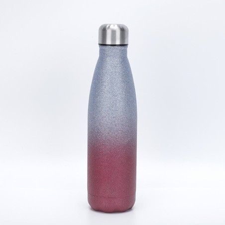 New gradient Coke bottle 304 stainless steel vacuum thermos cup outdoor portable sports kettle