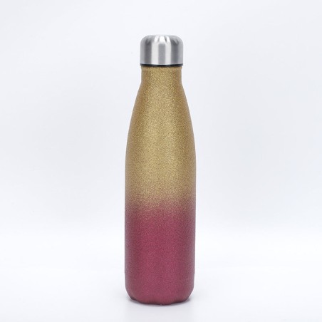 New gradient Coke bottle 304 stainless steel vacuum thermos cup outdoor portable sports kettle